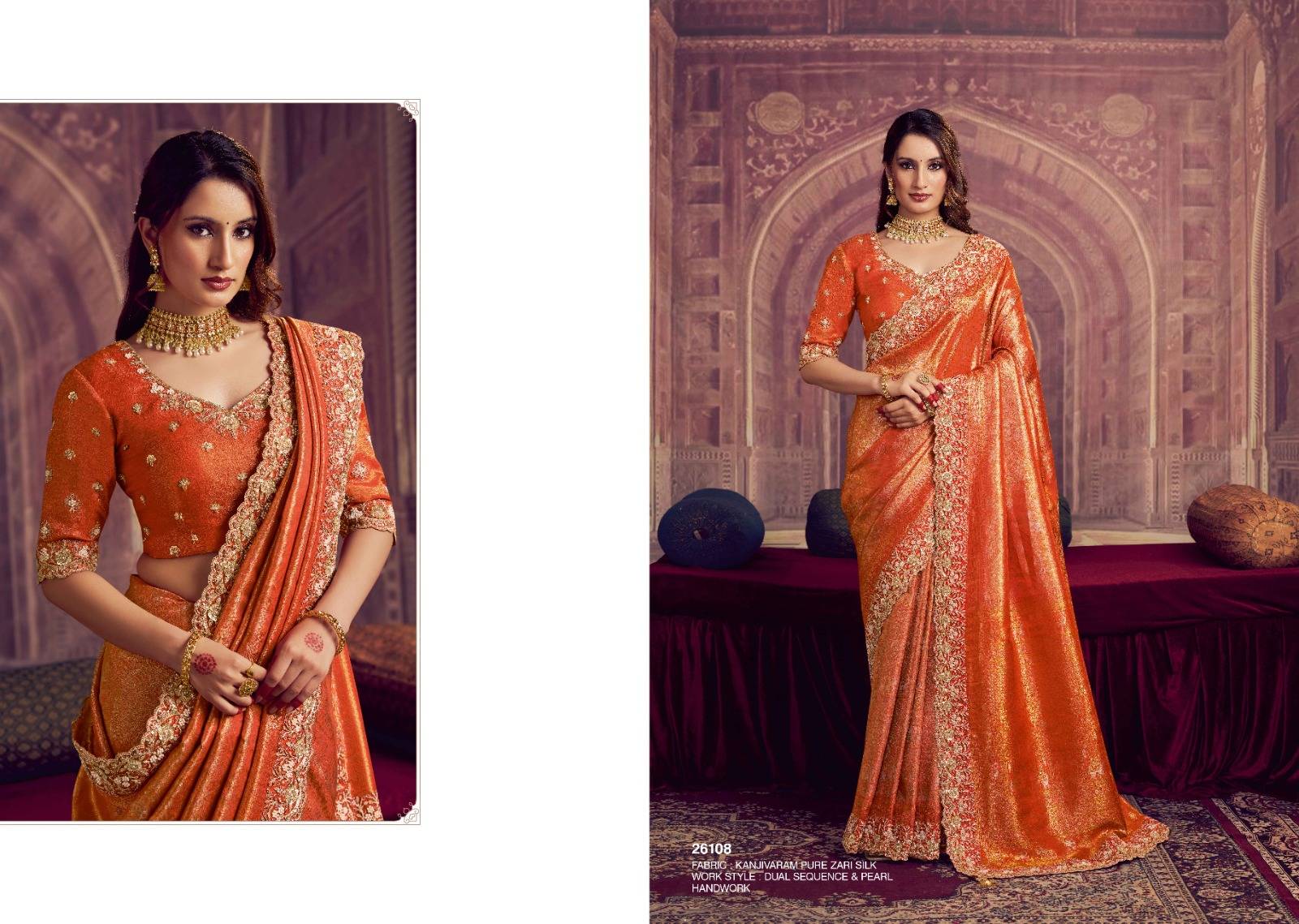 Mahotsav Mohmanthan 26100 Saree wholesale market